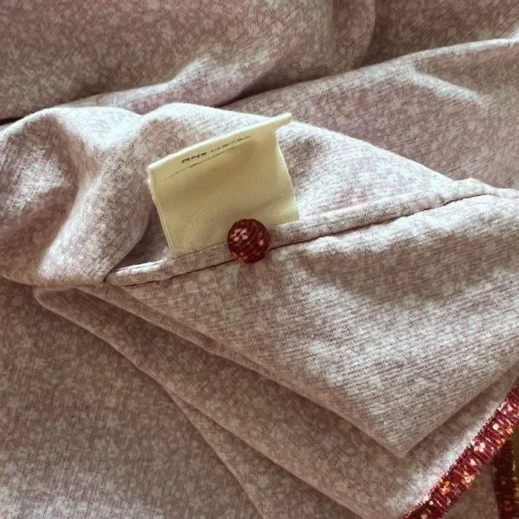 Doen Red Women's Floral Print Mountain Dress California Wildflower in Burgundy M - Picture 8 of 8